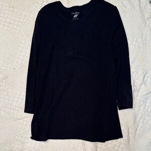 Women's Black Long Sleeve Tunic